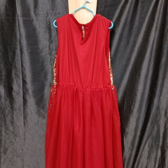 Wonder Nation Red and Gold Kids Formal Dress - Picture 5 of 12